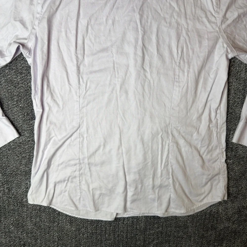 Banana Republic Mens XL Athletic Fit Wrinkle Resistant Dress Shirt Button Down